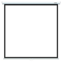 Фото  Lumien Eco Picture [LEP-100117] Настенный экран  142х200см (рабочая область 109х194 см) Matte White верх.кайма 30 см, восьмигранный корпус, возможност