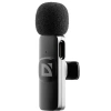 Defender Петличный микрофон Talky-137 wrls, черный, на прищепке, 1шт [64137]