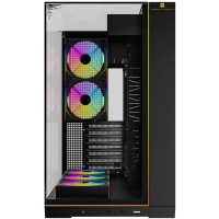 Фото  Thermalright Корпус TR-A70 ARGB FAN5-M / Black / TG / 5 x120mm ARGB PWM Fans / ARGB Strip / USB TYPE-C / ATX  / TRA70AF5MB