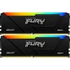 Kingston DDR4 DIMM 2x16GB 3200MHz  KF432C16BB2AK2/32 Fury Beast RGB RTL Gaming PC4-25600 CL16 288-pin 1.35В kit single rank с радиатором Ret