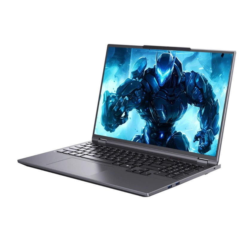 Фото  CHUWI GameBook [CWI627-97321N1PRM6T] Grey 16"(2560x1600 IPS (300Hz) )/AMD Ryzen 9 7845HX(3Ghz)/32768Mb/1024SSDGb/noDVD/Ext:NVIDIA GeForce RTX 5060(819
