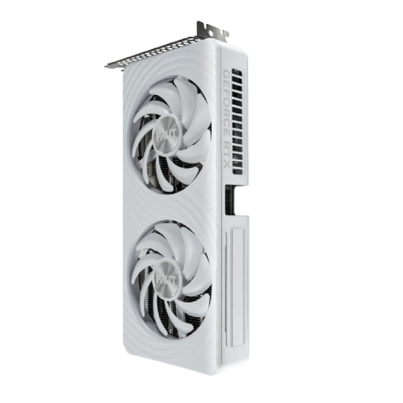 Фото  Видеокарта PCIE16 RTX5060TI 16GB PA-RTX5060Ti WHITE OC 16GB PALIT