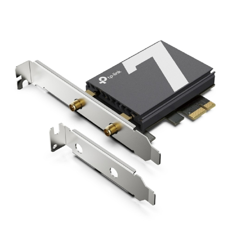 Фото  TP-Link Archer TBE550E BE9300 Трехдиапазонный беспроводной PCI Express-адаптер Wi-Fi 7 с поддержкой Bluetooth 5.4