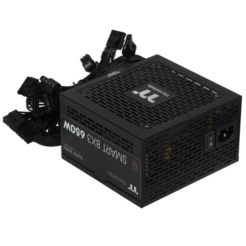 Фото  Блок питания Thermaltake Smart BX3 650W 80 Plus Bronze (PS-SPD-0650NNFABE-3) 
