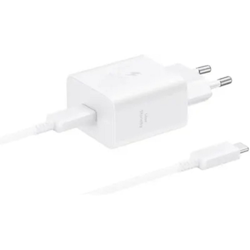 Фото  Сетевое зарядное устройство Samsung EP-T4511 45W Type-C с кабелем, белый [EP-T4511XWEGRU]