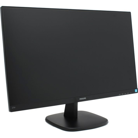 LCD PHILIPS 27" 273V7QJAB (00 01) черный {IPS 1920x1080 60Hz 5ms 16:9 250cd 178 178 D-Sub DisplayPor
