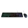 Фото  Dialog Проводной игровой набор KMGK-1707U BLACK Gan-Kata - клавиатура + опт. мышь с RGB подсветкой