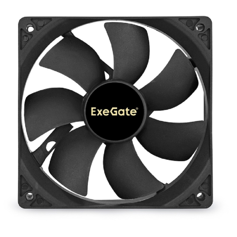 Фото  Exegate EX283387RUS Вентилятор ExeGate ExtraPower EP12025H3P, 120x120x25 мм, гидродинамический, 3pin, 1800RPM, 27dBA