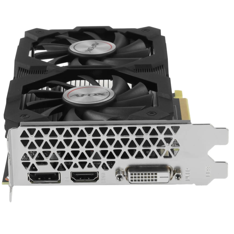 Фото  Видеокарта AFOX RX550 2GB GDDR5 128bit DVI DP HDMI 2FAN RTL
