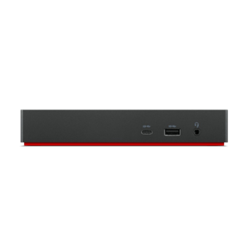 Фото  Lenovo [40AY0090EU] ThinkPad Universal USB-C Dock  2x DP 1.4, 1x HDMI 2.0, 3x USB 3.1, 2x USB 2.0, 1x USB-C, 1x RJ-45, 1x Combo Audio Jack 3.5mm