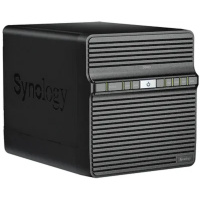 Фото  Synology DS423 Сетевое хранилище NAS, слоты 4x2.5"/3.5" SATA3, 2x1 Гбит/с, 2xUSB 3.X, Realtek RTD1619B/4x1.7 ГГц, DDR4 2Gb, 90W вилка UK/HK 3-pin