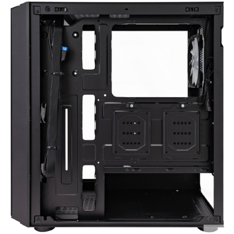 Фото  1STPLAYER TRILOBITE T7-P Black / ATX / 4x120mm LED fans / T7-P-BK-4F1