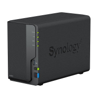 Фото  Synology DS223 Сетевое хранилище NAS, слоты 2x2.5"/3.5" SATA3, 1x1 Гбит/с, 3xUSB 3.X, Realtek RTD1619B/4x1.7 ГГц, DDR4 2Gb, 60W вилка UK/HK 3-pin