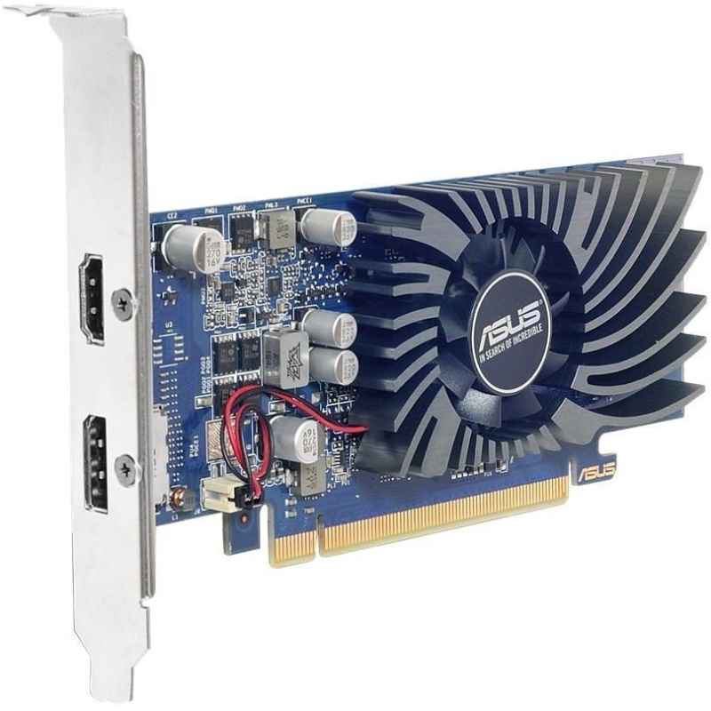 Видеокарта ASUS GeForce GT1030 2Gb GDDR5  64 bit  DP HDMI (GT1030-2G-BRK) RTL