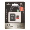 Фото  Micro SecureDigital 32GB Netac MicroSD card P500 Extreme Pro, retail version w/SD adapter [NT02P500PRO-032G-R]