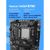 Фото  CBR B760-D4 { Chipset B760, Socket 1700, 2*DDR4, mATX, HDMI+VGA, 1*PCIEx16, 1*PCIEx1, 1*M.2 (NVME), 3*SATA3, 4*USB 2.0 + 2*USB3.0, LAN 1Gb}  OEM УПАКО