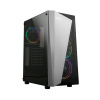 ZALMAN S4 Plus  без БП  боковое окно (акрил)  черный   ATX