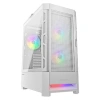 Cougar Airface RGB White, 2х140мм + 1x120mm ARGB Fan, ARGB Fan Hub, без БП, белый, ATX