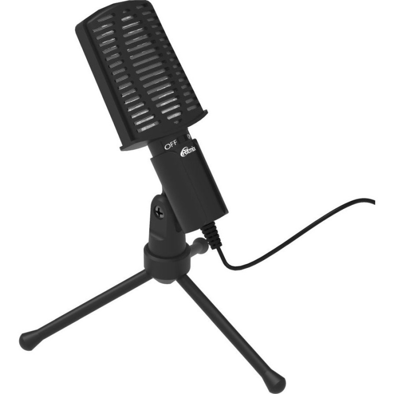 RITMIX RDM-125 Black {50Hz-16kHz  -30±3dB (0dB=1V   Pa на 1kHz)}