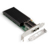 Фото  Exegate EX299018RUS Сетевой адаптер ExeGate EXE-MCX4-2SFP28 (PCI-E x8 v.3, порты 2x SFP28, Dual 25/10/1Gb/s, RDMA NIC Chipset Mellanox ConnectX-4)