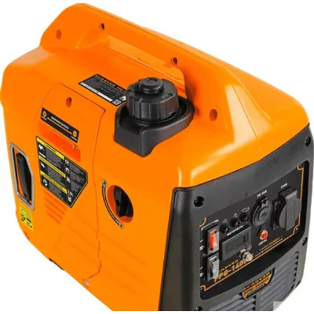 Фото  Генератор CARVER  PPG -1400IS инверторный [01.020.00064] { (1,2/1,4 кВт, 220В, USB+Type-C, 1 розетка, дисплей) }