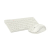 Фото  Комплект клавиатура+мышь беспров. A4TECH Fstyler FG2200 Air2 beige (USB, slim) (FG2200 AIR2 BEIGE)