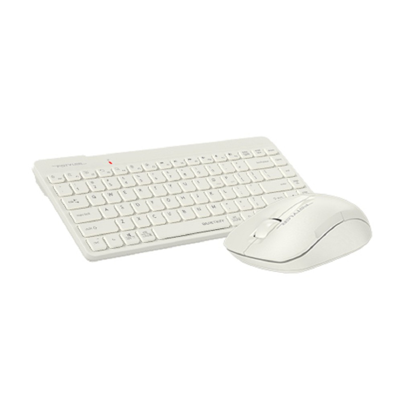 Фото  Комплект клавиатура+мышь беспров. A4TECH Fstyler FG2200 Air2 beige (USB, slim) (FG2200 AIR2 BEIGE)