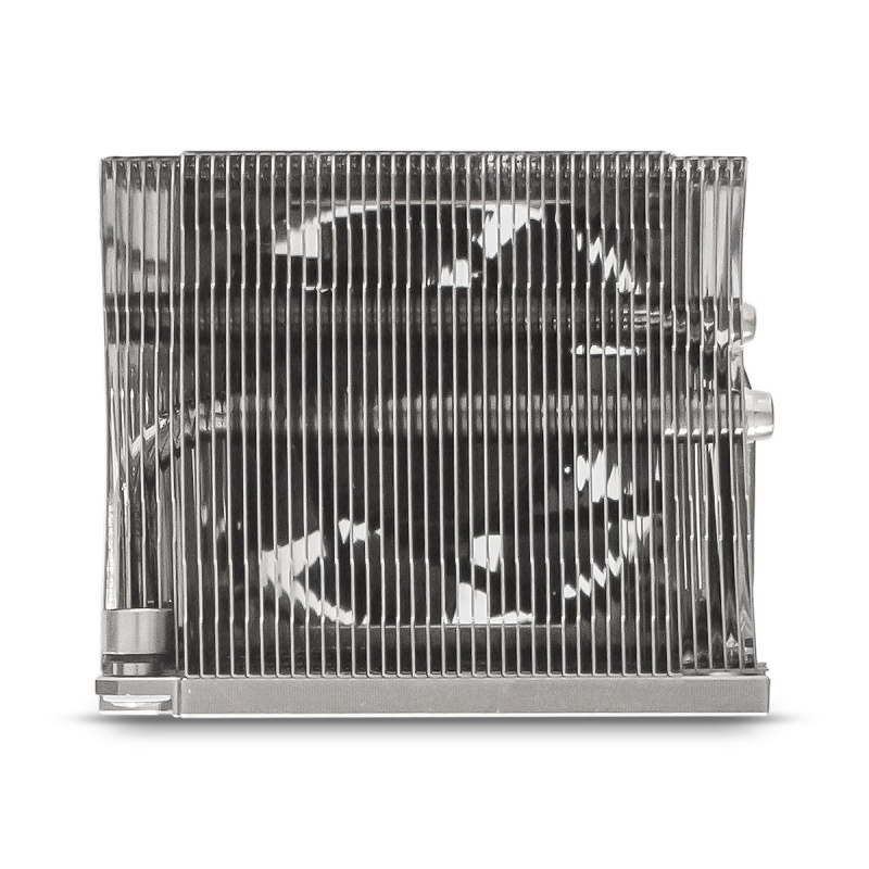 Фото  Exegate EX293440RUS Кулер ExeGate ESNK-P0068APS4.PWM.2U.3647.Cu {Al+Cu, 2U, 3 тепл. трубки, LGA3647, TDP 205W, Fan 80mm, PWM, 2100-6800RPM, 2 ball bea