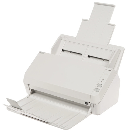 Фото  Fujitsu/Ricoh SP-1120N (PA03811-B001) {А4,20 стр./мин, ADF 50, USB 3.2, Gigabit Ethernet, A4, нагрузка 3000 стр./день}