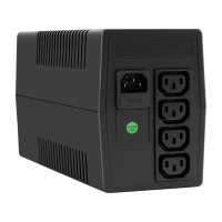 Фото  Exegate EX299636RUS ИБП ExeGate Smart LB-500.LCD.AVR.4C13 (500VA/300W, LCD, AVR, 4*C13, батарея 12V 4.5Ah, Black)