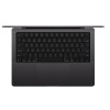 Фото  Apple MacBook Pro 14-inch 2024 [MX2H3HN/A] (КЛАВ.РУС.ГРАВ.) Space Black 14.2" Liquid Retina XDR {(3024x1964) M4 Pro 12C CPU 16C GPU/24GB/512GB SSD/без