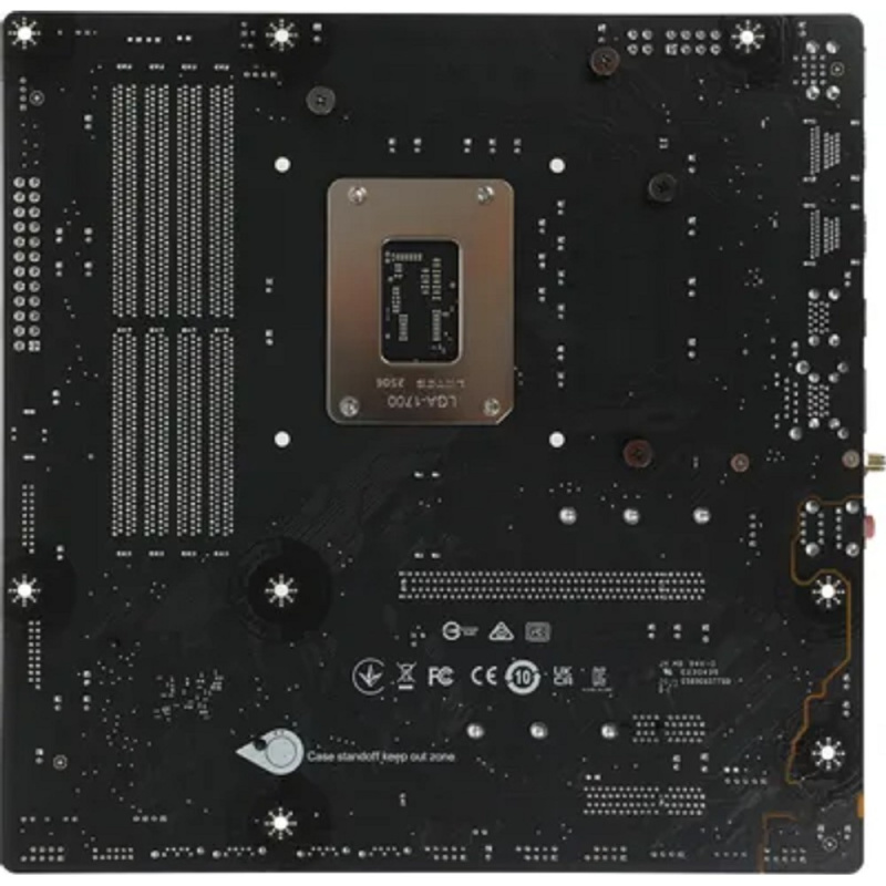 Фото  MSI PRO B760M-A WIFI DDR4 RTL {LGA 1700, Intel B760, mATX}