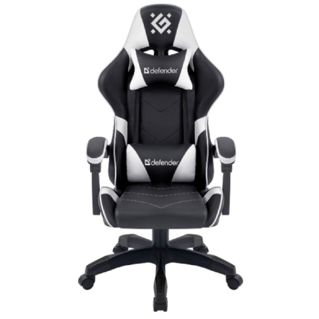 Фото  Игровое кресло Companion Черный/белый,класс 3,металл,PU DEFENDER