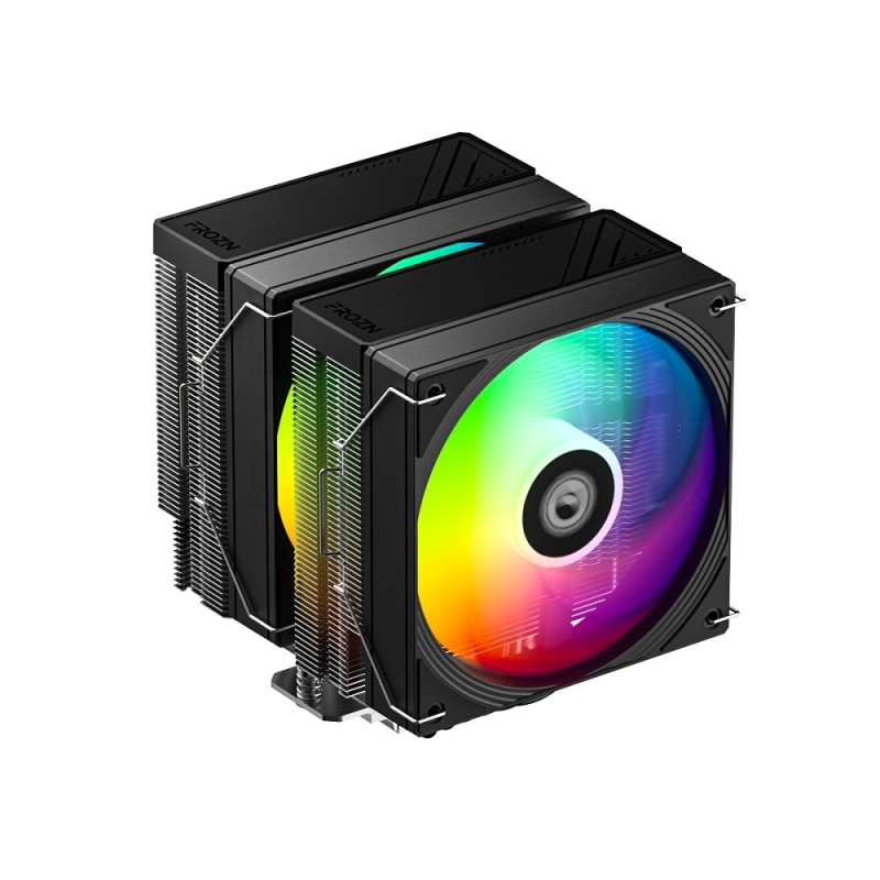 Cooler ID-Cooling FROZN A620 PRO SE ARGB LGA1700 1200 115X AM5 AM4 TDP 260W  PWM  черный  6 тепл.тру