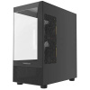Фото  Powercase Корпус Vision Micro M2 ARGB, Tempered Glass, 3x 120mm ARGB PWM Fan, чёрный, mATX  (CVMBM2-A3)