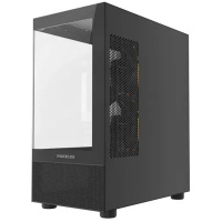 Фото  Powercase Корпус Vision Micro M2 ARGB, Tempered Glass, 3x 120mm ARGB PWM Fan, чёрный, mATX  (CVMBM2-A3)