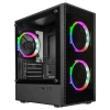 Ginzzu CL406 mATX FAN 3*12 FRGB (12RR4)