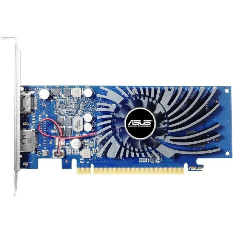 Фото  Видеокарта ASUS GeForce GT1030 2Gb GDDR5  64 bit  DP/HDMI (GT1030-2G-BRK) RTL
