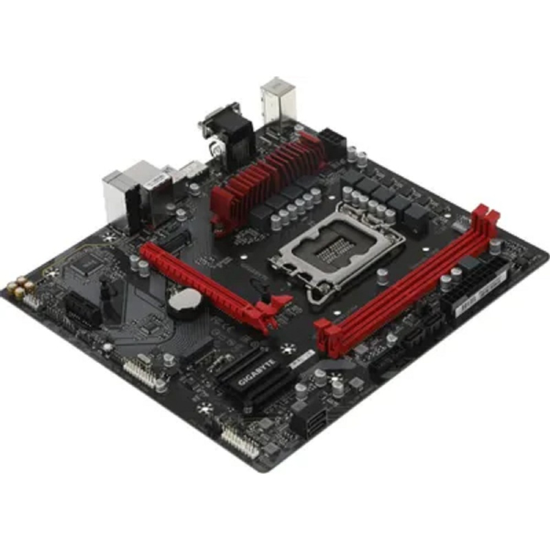 Фото  Gigabyte B760M GAMING DDR4 {Soc-1700 Intel B760 2xDDR4 mATX AC`97 8ch(7.1) 2.5Gg RAID+VGA+HDMI+DP }