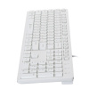 Фото  Клавиатура Oklick 500M белый USB slim Multimedia  [1061586]