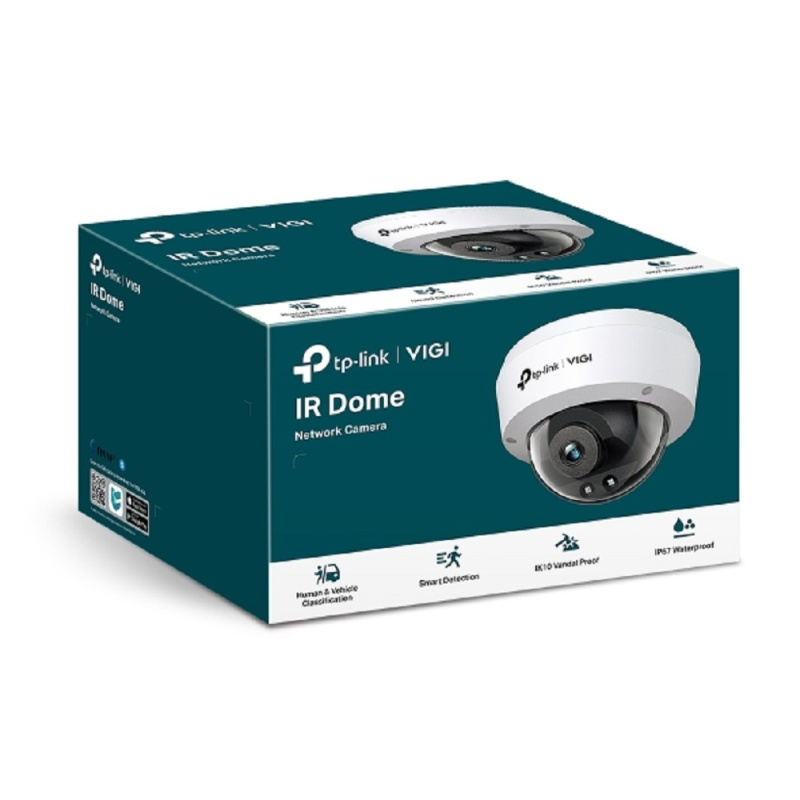 Фото  TP-Link VIGI C240I(2.8mm) Купольная камера 4 Мп с ИК-подсветкой