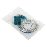Фото  ORIENT Кабель-адаптер USS-102N USB Am to RS232 DB9M (WCH CH340, поддержка Win 8.x/10), длина 0.8м, крепеж разъема - винты (30677)