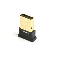 Фото  Gembird Адаптер Bluetooth, ультратонкий корпус, v.4.0, 50 метров, до 24 Мбит/сек, USB (BTD-MINI5)