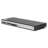 Фото  SNR SNR-S5310X-8TX-DC Управляемый коммутатор уровня 2+, 8 портов 1/2.5/5/10GBASE-T, 4 порта 1/10G SFP+ встроенный БП ~220V AC, RPS 36-72V DC