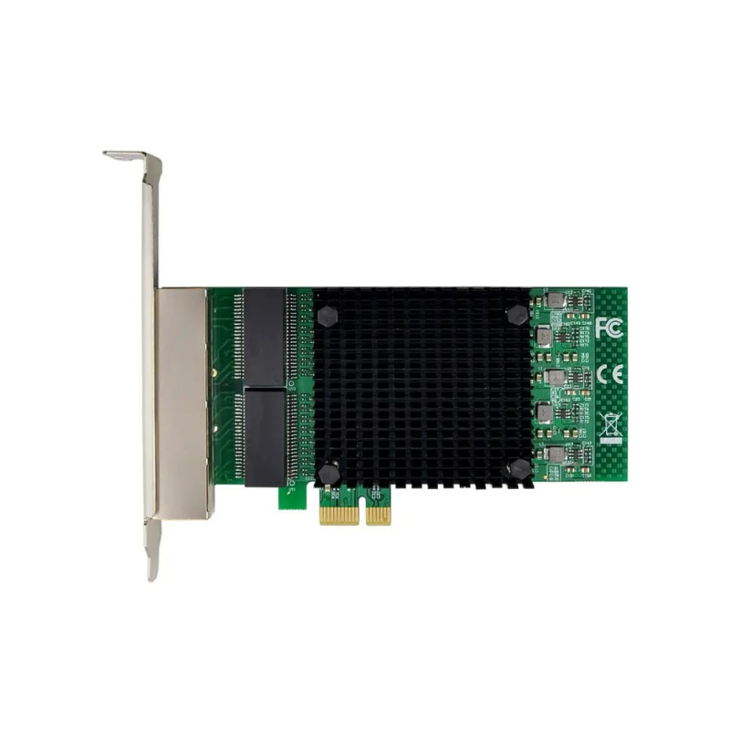 Фото  ORIENT XWT-INT82L4PE Сетевая карта PCI Express 1.0, 4 порта
