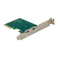 Фото  ORIENT AM-U3142PE-2С, Контроллер PCI-Ex4 v3.0, USB 3.2 Gen2, скорость до 10 Гбит/с, 2-port ext Type-C, ASM3142 chipset, разъем доп.питания, в комплект