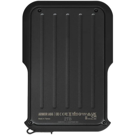 Фото  Silicon Power Portable HDD 2TB Armor A66 USB 3.0  SP020TBPHD66SS3K 2.5" черный