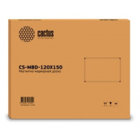 Фото  Cactus CS-MBD-120X150 Демонстрационная доска, магнитно-маркерная лак 120х150см алюминиевая рама белый