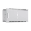 Cabeus SH-05F-6U60/35m Шкаф телекоммуникационный настенный 19" 6U 600x350x368mm (ШхГхВ) дверь металл, цвет серый (RAL 7035)