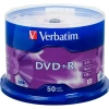 Verbatim  Диски DVD+R  4.7Gb 16-х , 50 шт, Cake Box (43550)